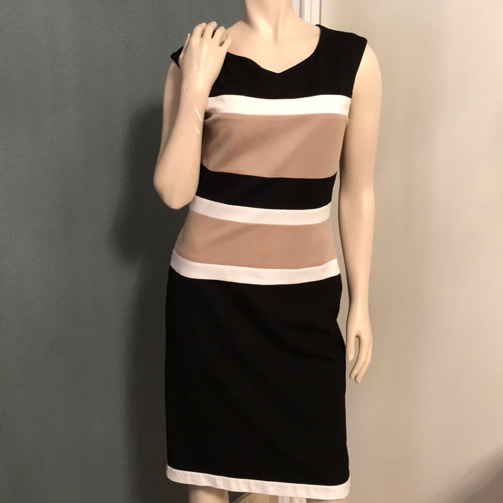 Black multi dress